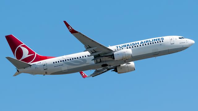 TC-JVB:Boeing 737-800:Turkish Airlines